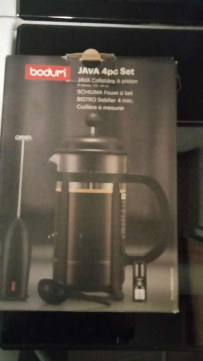 Java 4pc set coffee maker
