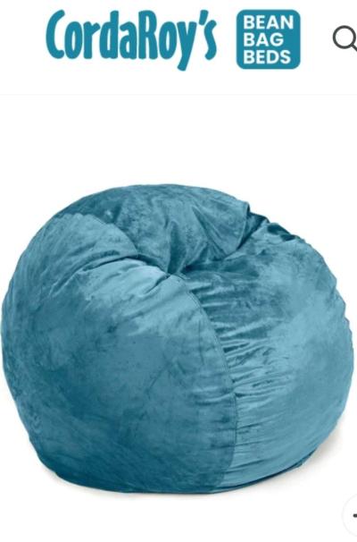 cordaroy Bean Bay Queen Bed