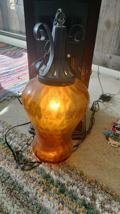 1960s hanging light