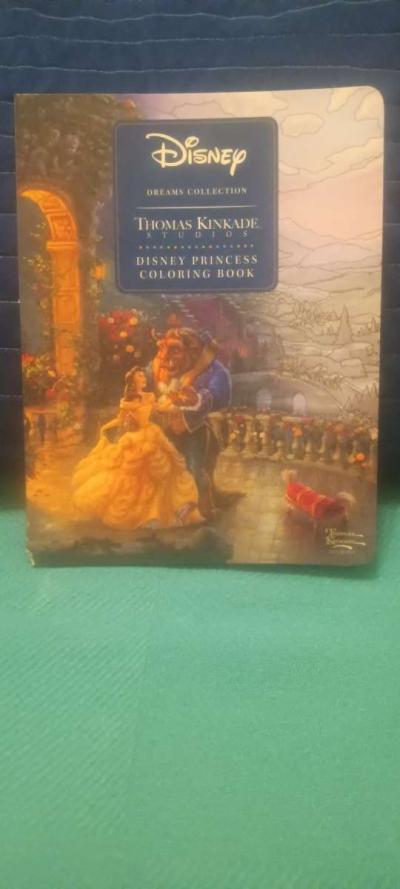 Disney Dreams Collection Thomas Kinkade Studio Coloring Book