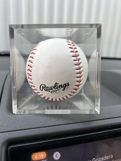 BCW PMPCBSQ3UV5 Baseball Square with Pedestal 5 Year Uv - Thumbnail 2