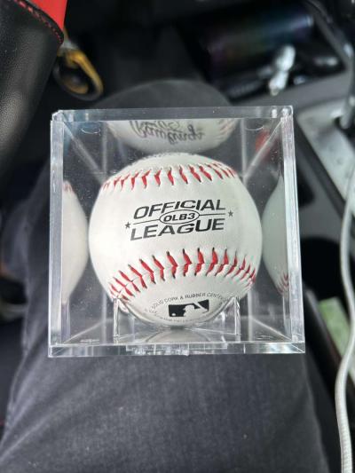 BCW PMPCBSQ3UV5 Baseball Square with Pedestal 5 Year Uv - Thumbnail 4