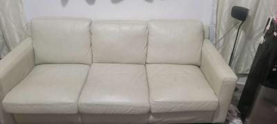 Sleeper sofa and ottoman - Thumbnail 2