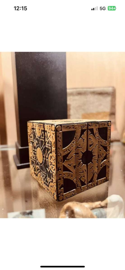 Hellraiser Puzzle Box  Solid Resin  Lament Configuration Siz - Thumbnail 3