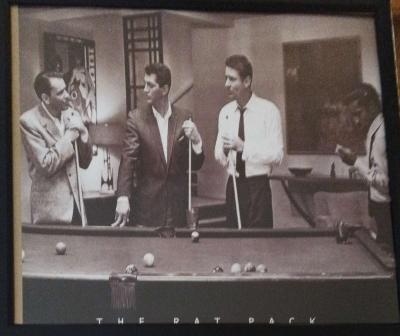vintage picture of the rat pack