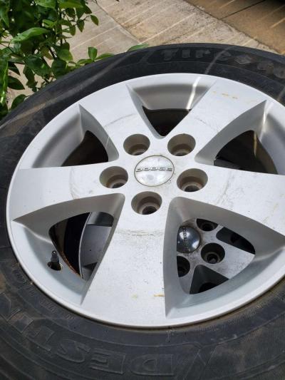 17 inch rin and tires 4 pcs