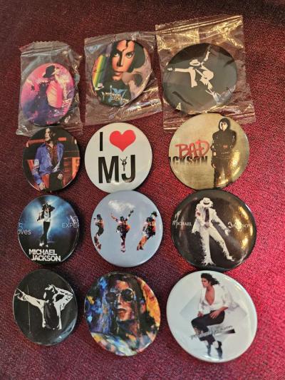 RARE Collectible Michael Jackson Pins
