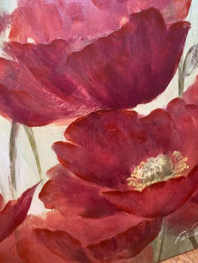 Flower canvas painting - Thumbnail 3