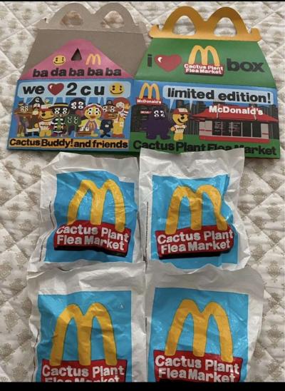 McDonalds Cactus Plant Toys - Thumbnail 2