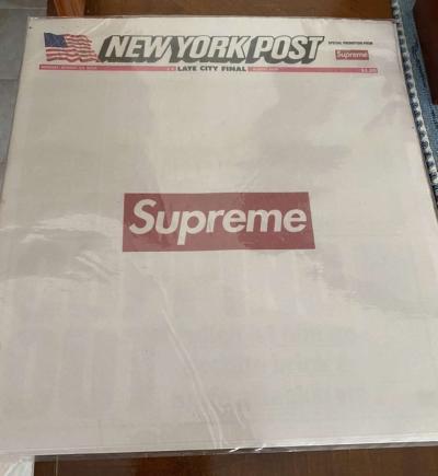 Limited edition supreme Newspaper - Thumbnail 2