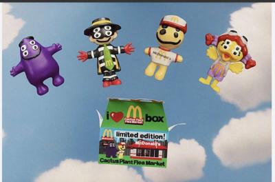 McDonalds Cactus plant Flea Market toys - Thumbnail 6