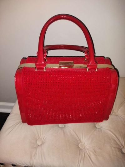red bling purse - Thumbnail 2