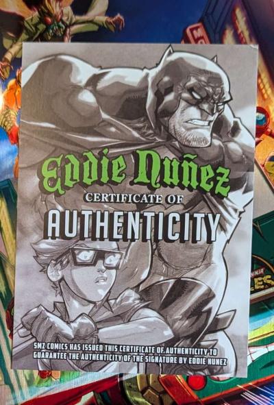 TMNT TURTLES comic book size  Metal art print signed - Thumbnail 2