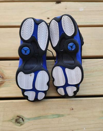 Jordan13 Retro Hyper Royal 2020 SIZE 6 Youth - Thumbnail 4