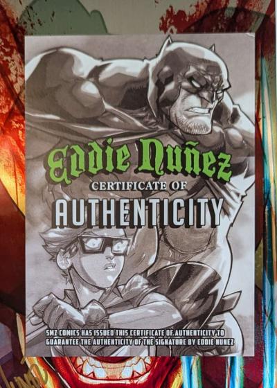 Wolverine Comic Size Metal ART PRINT SIGNED WITH COA - Thumbnail 2