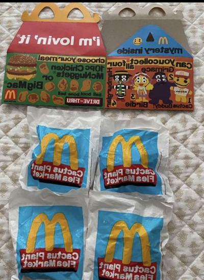 McDonalds Cactus Plant Toys - Thumbnail 4