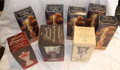 8 New in Box Vintage Avon Candle holders - Thumbnail 2
