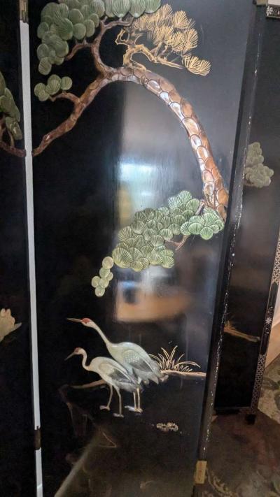 Chinese folding screen - Thumbnail 4