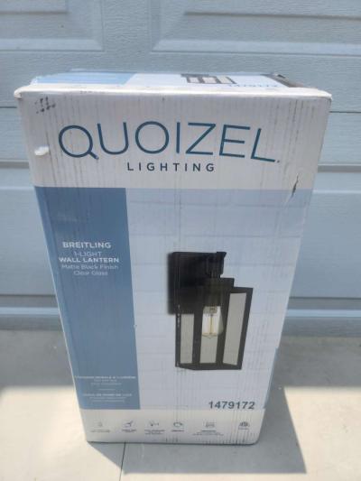 Quoizel Breitling Wall Lantern BRAND NEW - Thumbnail 1