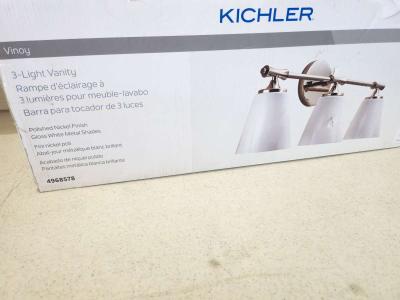 Kichler Vinoy Vanity Light BRAND NEW - Thumbnail 1
