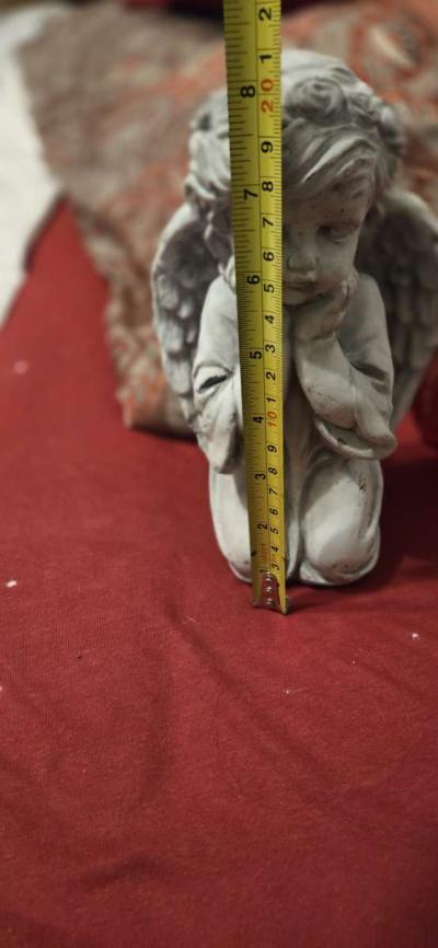 Concrete Cherub Garden Statue - Thumbnail 3