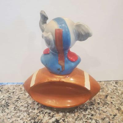 Vintage 1972 Jim Beam Republican Elephant Top Of Football Wh - Thumbnail 2