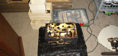 hand crafted box Rubin county themed - Thumbnail 3