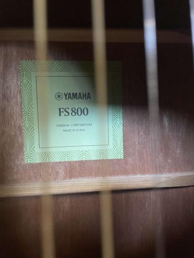 Yamaha FS800 acoustic - Thumbnail 4