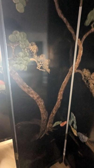 Chinese folding screen - Thumbnail 3