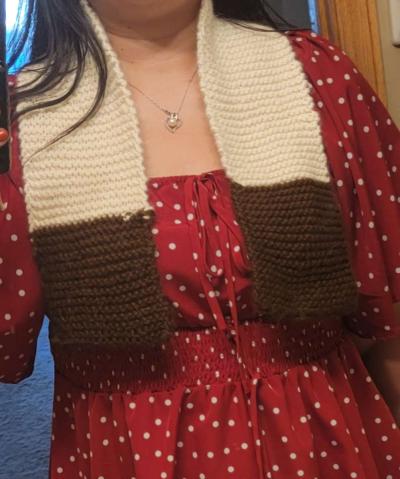 Soft knitted Scarf - Thumbnail 5