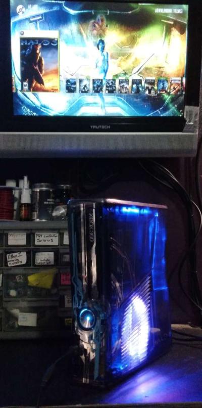 Xbox 360 halo edition 2TB  modified - Thumbnail 6