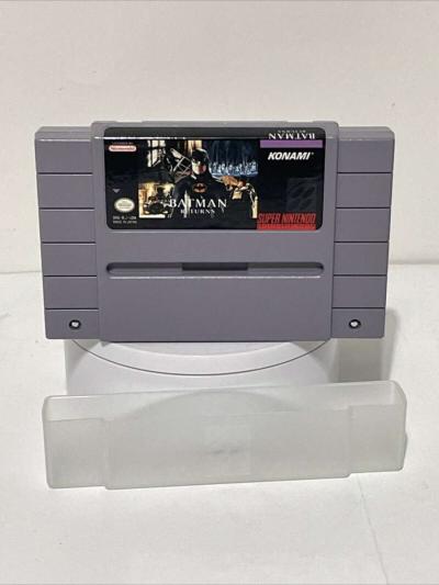 Batman Returns Snes Super Nintendo Complete In Box W Inserts - Thumbnail 5
