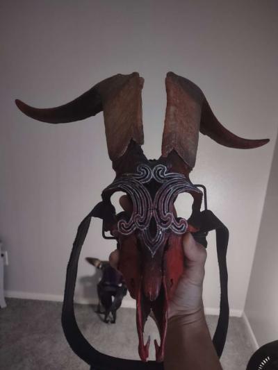 Painted Animal Skull Masks - Thumbnail 3