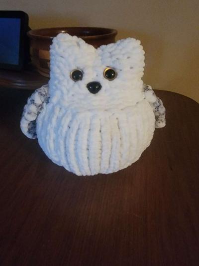 Handmade Knitted Owl - Thumbnail 5