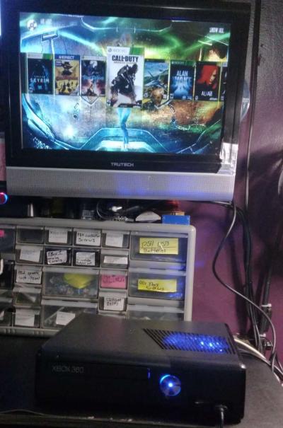 Xbox 360 slim 250GB  modified  RGH3 - Thumbnail 2
