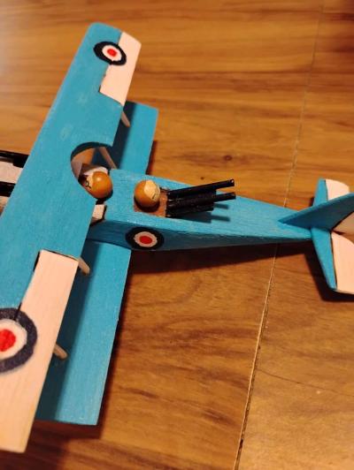 world war 2 biplane model - Thumbnail 3