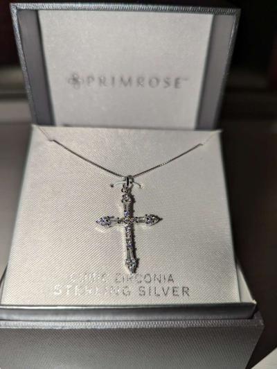 primrose sterling silver necklace - Thumbnail 2