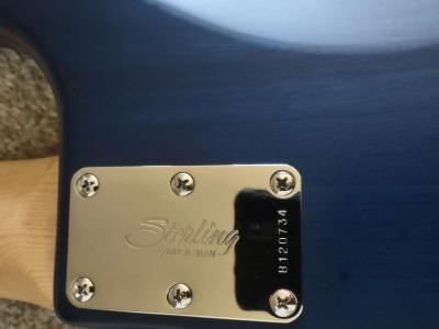 5 string Sterling Bass by Music Man - Thumbnail 5