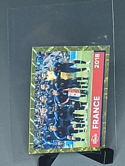 2022 world cup Qatar mini sticker gold border 10 card lot - Thumbnail 6