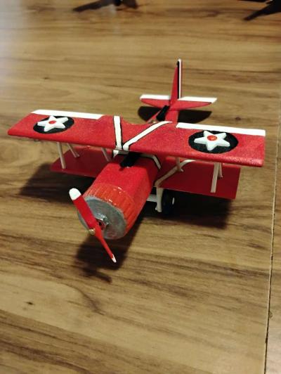 late world war 1 avro 504 on loan by great Britain - Thumbnail 4