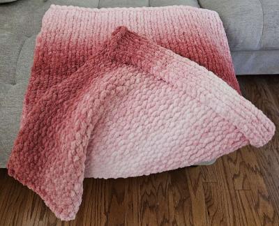 Soft Ombre Sofa Throw - Thumbnail 4