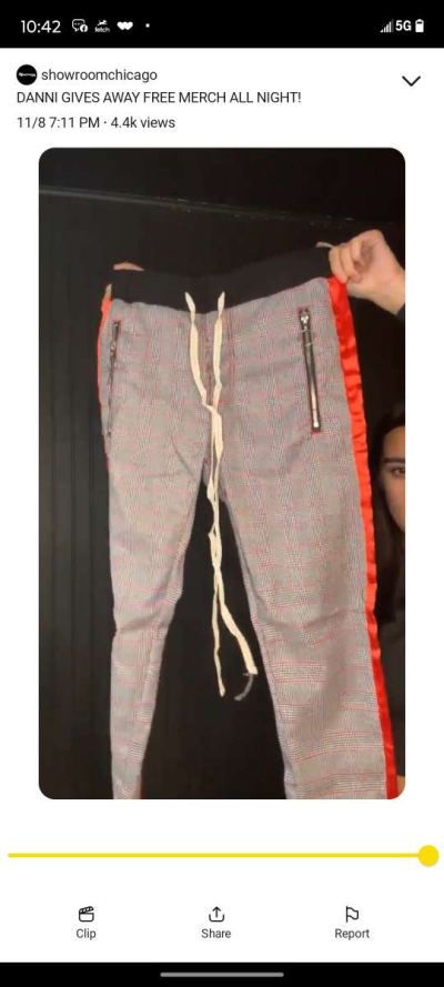 KDNK Designer joggers size small - Thumbnail 6
