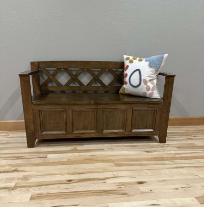 Amherst Entryway WoodStorage Bench - Thumbnail 6