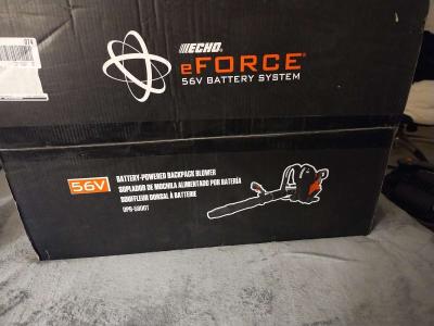 Echo eForce 56V electric back pack blower - Thumbnail 3