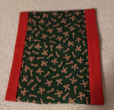 Handmade Burp Rag Holiday Print - Thumbnail 3