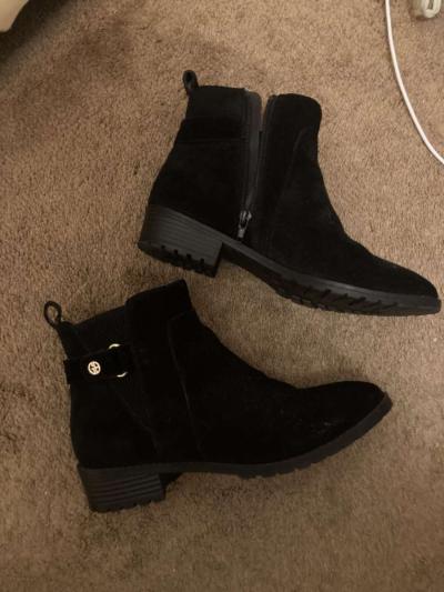 Giani Bernini suede booties - Thumbnail 3