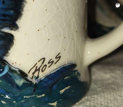 4 Vintage Ross Fis coffee mugs - Thumbnail 5