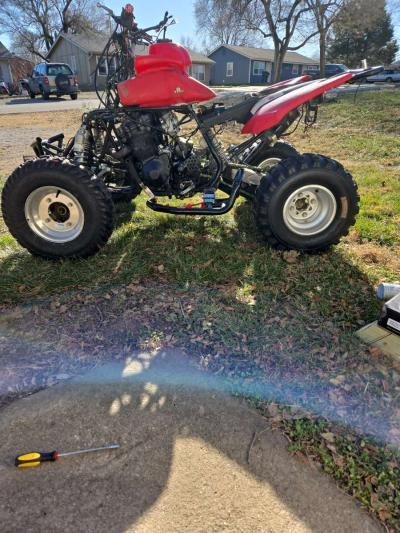04 arctic Cat 400 DVS W 750 Suzuki katana motor - Thumbnail 6