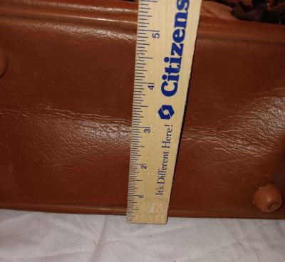 Vintage Brown weekender bag - Thumbnail 4