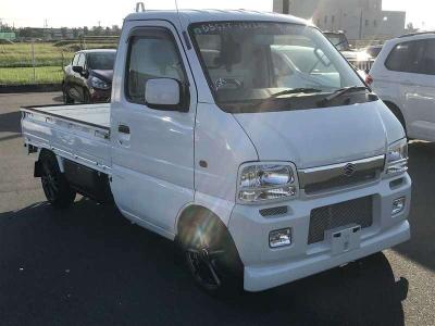 1999 SUZUKI CARRY TURBO KEI TRUCK AUTO 4WD 65K MILES JDM AC - Thumbnail 2